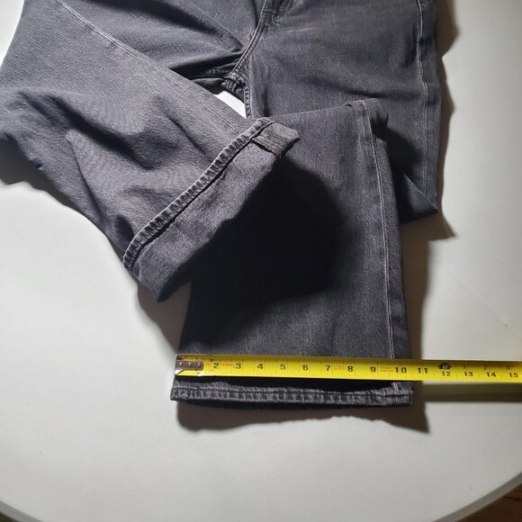 Levis Premium 70s High Flare in Washed Black Sz 27w Women's -shipping incl - Picture 12 of 16